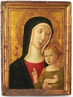 Siena Prints: Virgin And Child, c1465-70. Creator: Matteo di Giovanni