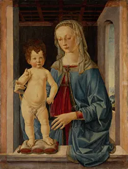 Devotion Prints: Virgin and Child, c1475-1480. Creator: Piermatteo d'Amelia