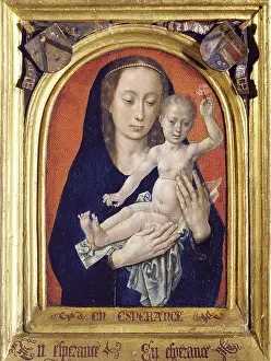 Devotion Prints: Virgin and Child, c1479. Creators: Hugo van der Goes, Bruges (?) Master