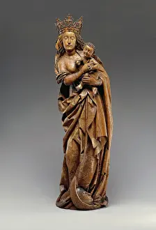 Protection Prints: Virgin and Child, c1480. Creator: Circle of Michel Erhart
