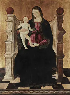 Our Lady Prints: The Virgin and Child, c1490. Creator: Faffeo, Cristofaro (Cristoforo) (active 1489-1497)
