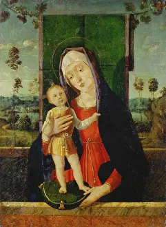 Devotion Prints: The Virgin and Child, c1495-1505. Creator: Alvise Vivarini circle
