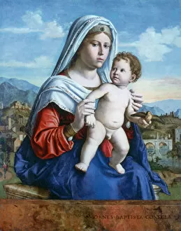 Conegliano Gallery: The Virgin and Child, c1505. Artist: Giovanni Battista Cima da Conegliano