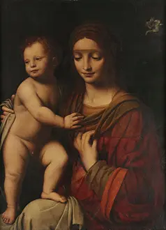 Luini Prints: The Virgin and Child, c1510-1520. Creator: Luini, Bernardino (ca. 1480-1532)