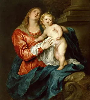 Virgin and Child, c1630-1632. Creator: Anthony van Dyck