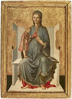 Uccello Prints: Virgin and Child, ca 1430. Creator: Uccello, Paolo (1397-1475)