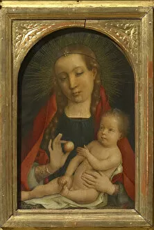 Budapest Collection: The Virgin and Child, ca 1485. Creator: Sittow, Michael (1460 / 68-1525)