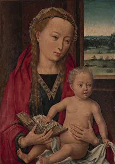 Virgin and Child, ca. 1490-94. Creator: Workshop of Hans Memling (Netherlandish, Seligenstadt