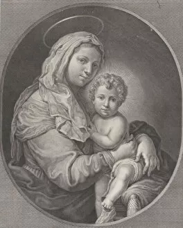 Baratti Antonio Gallery: Virgin and Child, ca. 1750-74. Creators: Antonio Baratta, Lorenzo Lorenzi