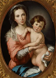 Murillo Bartolome Prints: Virgin and Child. Creator: Bartolomé Esteban Murillo
