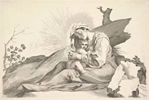 Metropolitan Prints: Virgin and Child. Creator: Claude Mellan