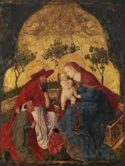 Virgin and Child with a Donor Presented by Saint Jerome, ca