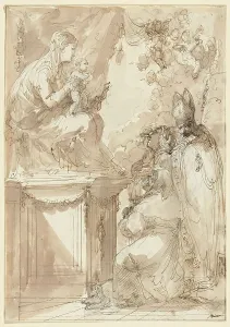 Adoring Prints: The Virgin and Child Enthroned