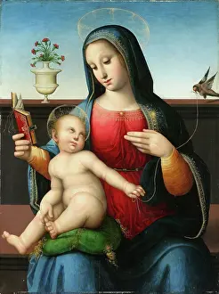 Goldfinch Prints: The Virgin and Child with a Goldfinch