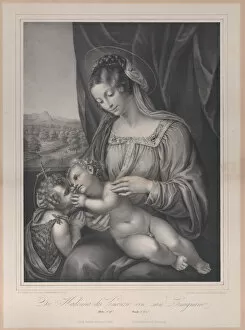 Kissing Gallery: The Virgin and child with the infant Saint John the Baptist