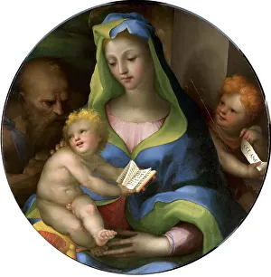 Jerome Saint Prints: The Virgin and Child with the Infant Saint John and Saint Jerome