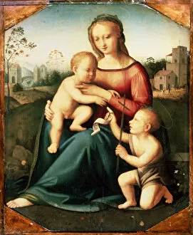 Virgin and child with John the Baptist as a Boy, 16th century
