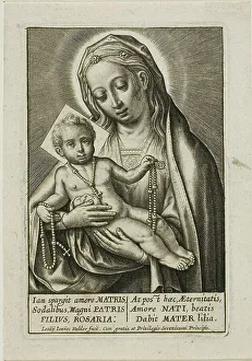 Iconography Prints: Virgin and Child, n.d. Creator: Jean Waldor the Elder