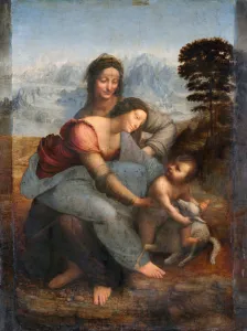 The Virgin and Child with Saint Anne, c. 1508. Artist: Leonardo da Vinci (1452-1519)