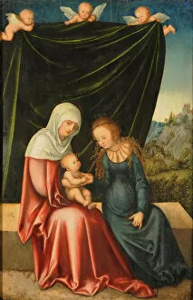Anna Selbdritt Gallery: The Virgin and Child with Saint Anne, ca 1518
