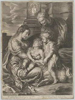 Saint Elizabeth Prints: The Virgin and Child with Saint Elizabeth and Saint John the Baptist