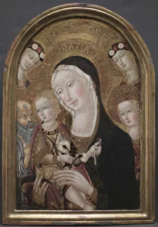 Virgin and Child with Saint Jerome and Saint Catherine of Alexandria, c. 1450. Creator Virgin and Child with Saint Jerome and Saint Catherine of Alexandria, c. 1450. Creator