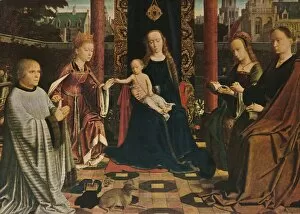 Gerard David Gallery: The Virgin and Child with Saints and Donor, 1510, (1909). Artist: Gerard David