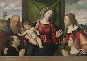 Workshop Prints: Virgin and Child with Saints and Donors