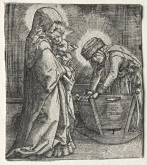 Albrecht Altdorfer German Prints: The Virgin with the Child and St