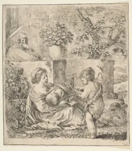 Virgin and Child with St. John the Baptist and St. Elizabeth, ca. 1641
