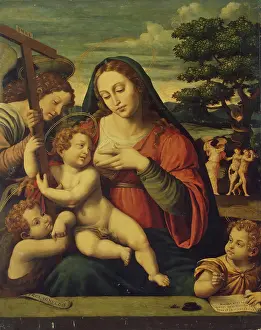 St John Prints: The Virgin and the Child with St John the Baptist