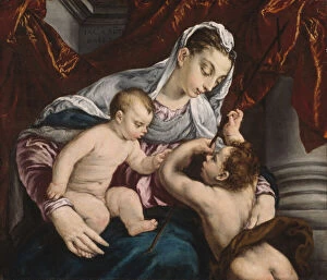 Cousins Gallery: Virgin and Child with the Young Saint John the Baptist, 1560 / 65