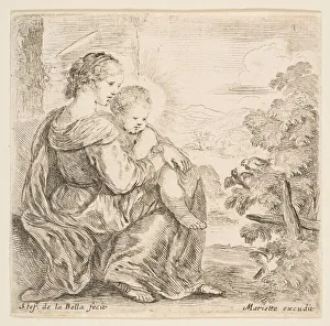 Virgin and Christ Child, 1641. Creator: Stefano della Bella