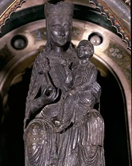 Solsona Prints: Virgin of the Cloister preserved in the cathedral of Solsona