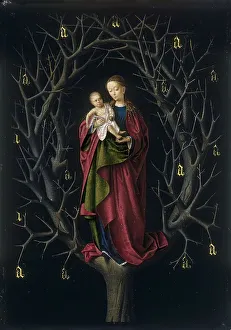 Letter A Prints: The Virgin of the dry Tree, 1465. Creator: Petrus Christus