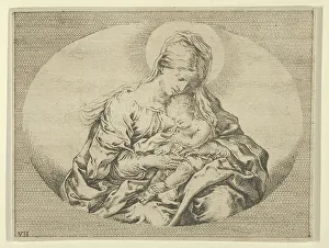 Guidop Reni Prints: The Virgin holding the infant Christ