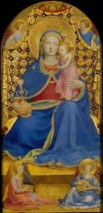 Fra Giovanni Prints: The Virgin of Humility. Artist: Angelico, Fra Giovanni, da Fiesole (ca. 1400-1455)