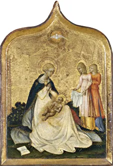 Giovanni Di Paolo Ca 1403 1482 Prints: The Virgin of Humility. Artist: Giovanni di Paolo (ca 1403-1482)