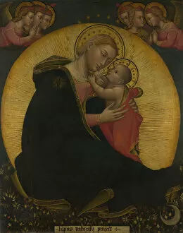 The Virgin of Humility (Madonna dell Umilita), ca 1390. Artist: Lippo di Dalmasio Scannabecchi (ca 1355-1410)