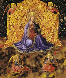 Angelico Prints: The Virgin of Humility (Madonna dell'Umilitá)