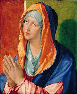The Virgin Mary in Prayer, 1518. Creator: Dürer, Albrecht (1471-1528)