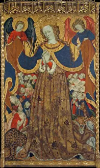 Virgin of Mercy, ca 1430. Artist: Zaortiga, Bonanat (active 15th century) Virgin of Mercy, ca 1430. Artist: Zaortiga, Bonanat (active 15th century)