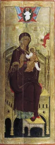Images Dated 22nd February 2011: The Virgin The Mountain torn out not by Hands, early 17th century