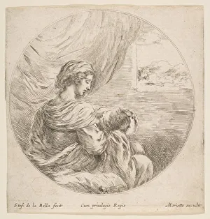 Virgin Nursing the Christ Child, ca. 1641. Creator: Stefano della Bella