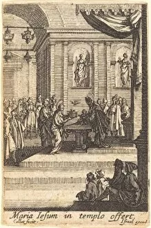 Jews Gallery: The Virgin Presents Jesus at the Temple, in or after 1630. Creator: Jacques Callot