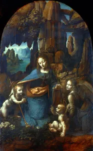 Rocky Prints: The Virgin of the Rocks, 1491-1519. Artist: Leonardo da Vinci
