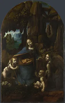 Loyalty Prints: The Virgin of the Rocks, Between 1492 and 1508. Artist: Leonardo da Vinci (1452-1519)