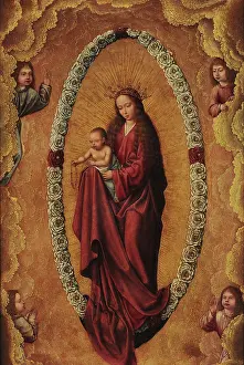 Massys Prints: The Virgin of the Rosary. Creator: Massys, Quentin
