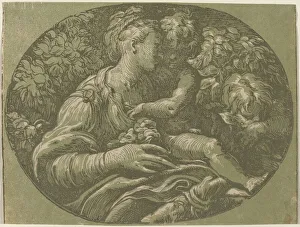 The Virgin with the Rose. Creator: Antonio da Trento