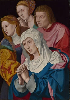 Bruyn Gallery: The Virgin, Saint John, Saint Mary Magdalene and a Holy Woman, c.1535